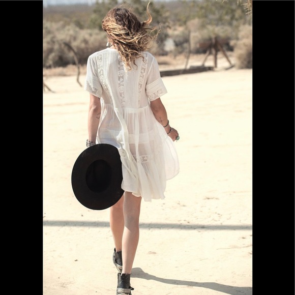 💛 SOLD💛Spell Designs Peasant Girl Throw On Mini - Picture 2 of 8